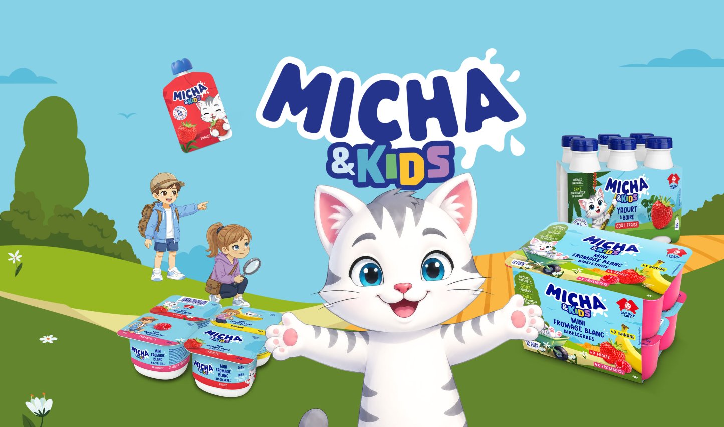 Milchprodukte speziell für Kinder