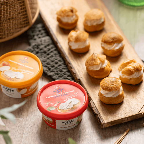 FRISCHKÄSE-GOUGÈRES (WINDBEUTEL)